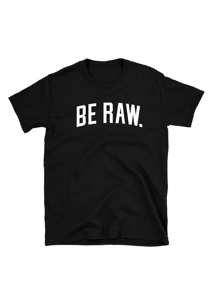 Raw. Graphic T-Shirt, Black